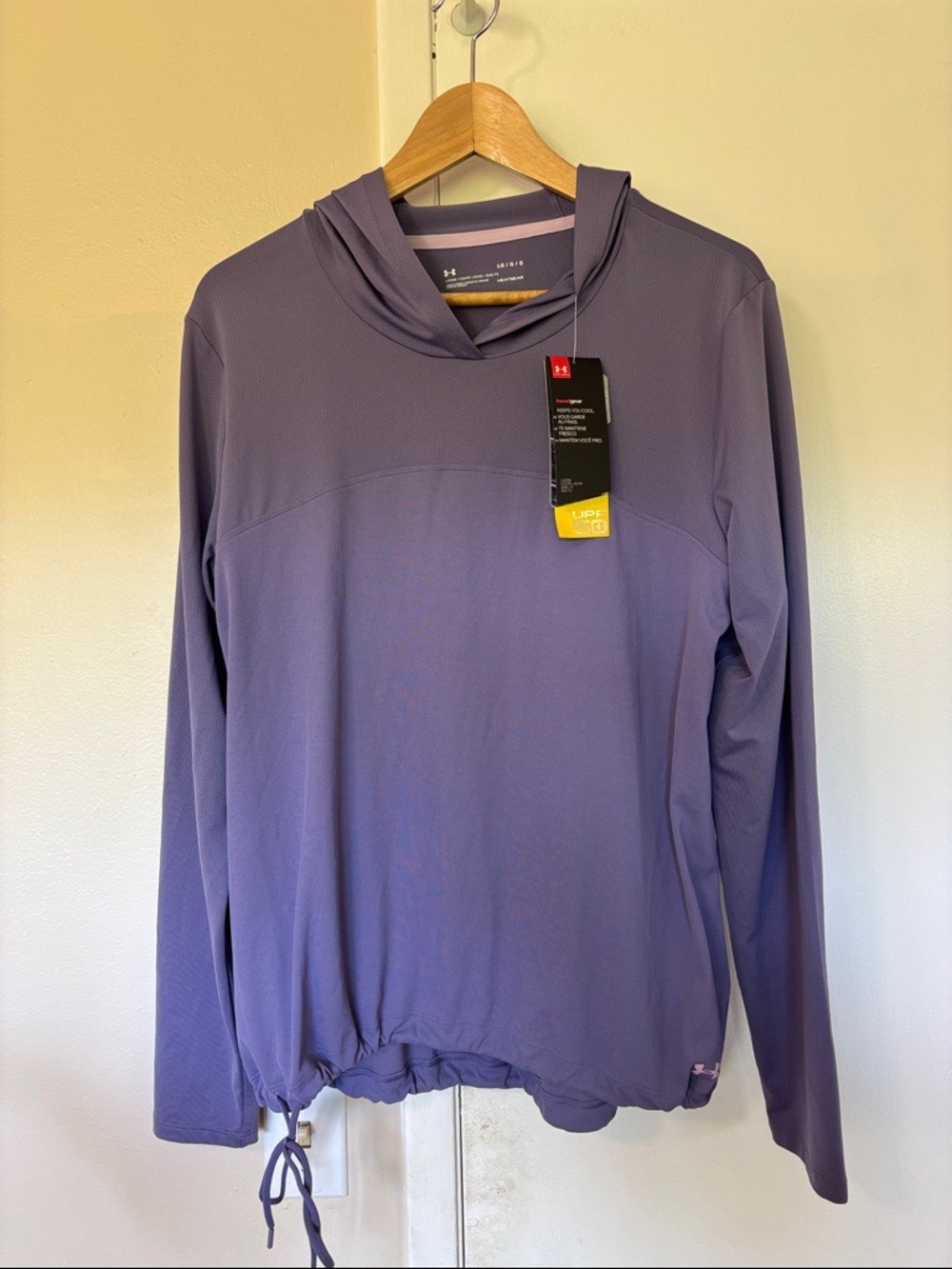 Under Armour Hooded Long-Sleeve Pullover - Heat Gear